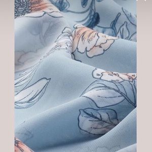 Haute hijab Floral rectangle wrap hijab